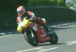 Rob Colvin at Signpost Corner, Onchan