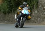 Ian Hickey on Bray Hill, Douglas.