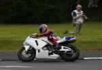 Norman Kneen at Signpost Corner, Onchan.