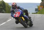 George Spence at Signpost Corner, Onchan.