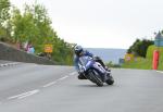 John Barton at Signpost Corner, Onchan.