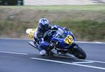 Peter Symes at Signpost Corner, Onchan.