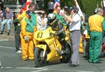 Ron Soar at Start Line, Douglas.