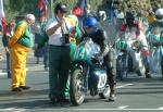 Ted Edwards at Start Line, Douglas.