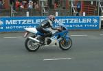 Ian Pattinson leaving Start Line, Douglas.