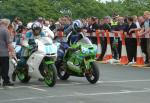 Martin Hamberg at the TT Grandstand.