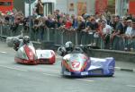 Ben Dixon/Mark Lambert at Parliament Square, Ramsey.