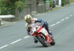 Kenneth McCrea approaching Sulby Bridge.