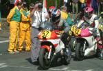 Peter Corfield at Start Line, Douglas.