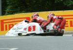 Greg Lambert and Daniel Sayle at Quarterbridge, Douglas.