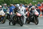 Mark Parrett at the TT Grandstand, Douglas.