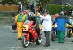 Stephen Spencer at the Start Line, Douglas.