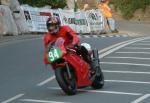 Philip Woodall on Braddan Bridge, Douglas.