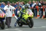 Jonathan Ralph at the TT Grandstand, Douglas.