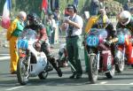 Glyn Jones (number 27) at Start Line, Douglas.