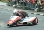 Tony Thirkell/Roy King at Parliament Square, Ramsey.