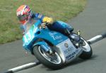 Neil Kent at Signpost Corner, Onchan.