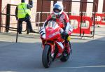 Guy Martin at the TT Grandstand, Douglas.