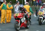 Paul Lennon at Start Line, Douglas.