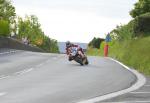 John McGuinness at Signpost Corner, Onchan.