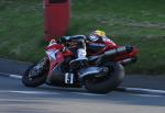 Ian Lougher at Signpost Corner, Onchan.