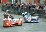 Steve Norbury/Scott Parnell at Parliament Square, Ramsey.