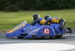 Dan Clark/Nigel Mayers at Signpost Corner, Onchan.