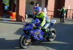 Paul Duckett at the TT Grandstand, Douglas.