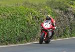 Steve Plater leaving Tower Bends, Ramsey.