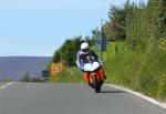 Michael Charnock at Signpost Corner, Onchan.