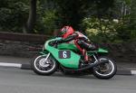 Ryan Farquhar approaching Quarterbridge, Douglas.