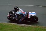 Bruce Anstey at the Ramsey Hairpin.