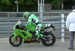 Ian Watson at the TT Grandstand, Douglas.