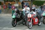 Ewan Hamilton (57) during practice, leaving the Grandstand, Douglas.