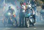 Jim Weeks (number 100) at Start Line, Douglas.