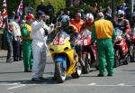 Thomas Schonfelder leaving the Start Line, Douglas.