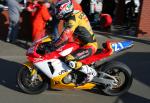 Cameron Donald at the TT Grandstand, Douglas.