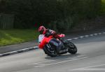 Ryan Farquhar at Signpost Corner, Onchan.