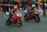 Paul Owen (number 33) leaving Start Line, Douglas.