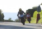 John Burrows at Signpost Corner, Onchan.