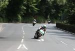 Paul Owen approaching Braddan Bridge.