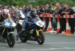 George Spence at the TT Grandstand.