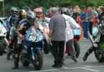 Robert Sells at the TT Grandstand, Douglas.