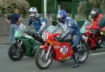 Andy Reynolds (30) at the Practice Start Line, Douglas.