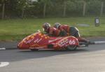 Andrew Couper/Alan Robertson at Signpost Corner, Onchan.