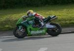 Ian Lougher at Signpost Corner, Onchan.