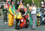 Rob Colvin at Start Line, Douglas.