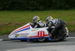 Gary Horspole/Mark Cox at Signpost Corner, Onchan.