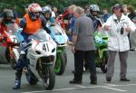 Patrick Van Gils at the TT Grandstand.