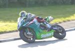 Ian Lougher at Signpost Corner, Onchan.